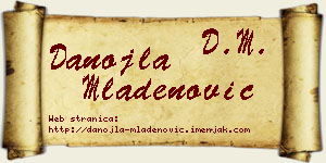 Danojla Mladenović vizit kartica